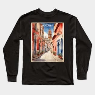 Dolores Hidalgo Mexico Vintage Tourism Travel Long Sleeve T-Shirt